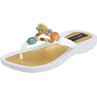 Grandco Sandals Marble Deluxe 24768G - White Sole